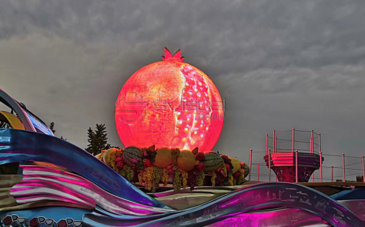 國(guó)慶閱兵70周年 - LED石榴屏